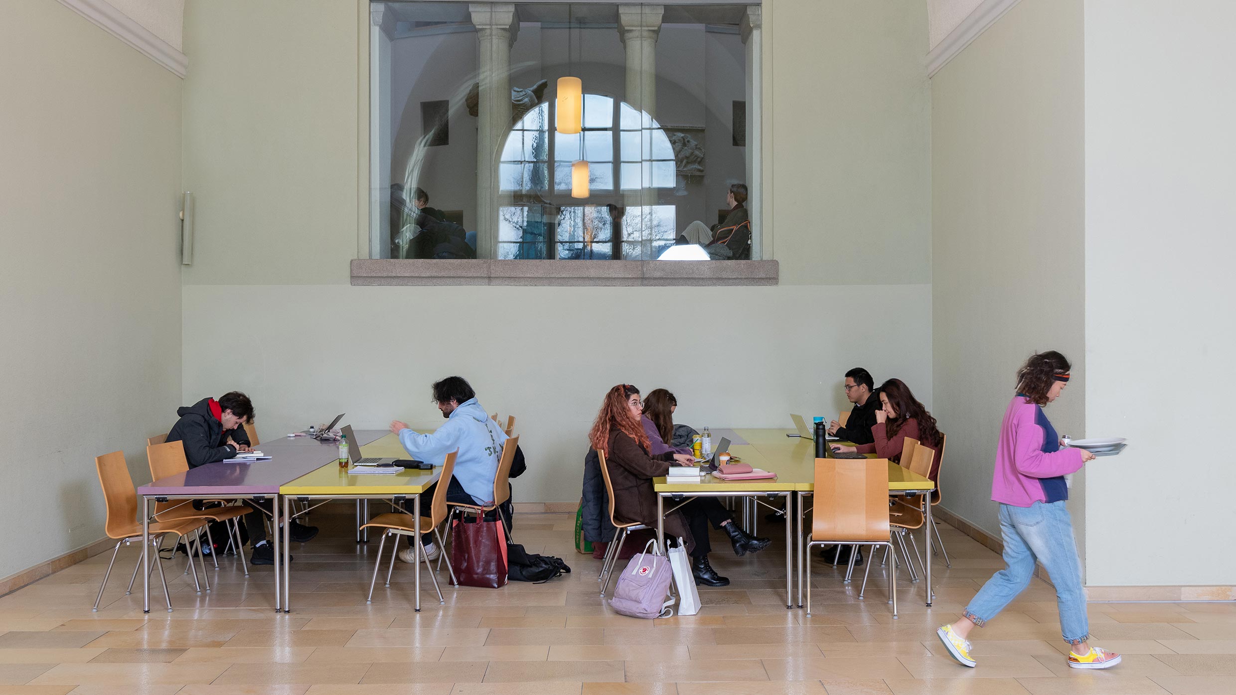 Studierende an der Universität Zürich