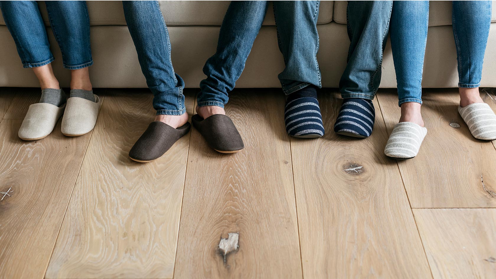 Young people living in a shared apartment